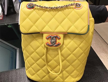 Chanel Multi-Pocket Tweed Backpack - Burgundy Backpacks, Handbags -  CHA913763