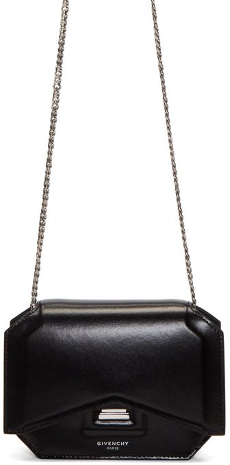 givenchy bow cut chain wallet