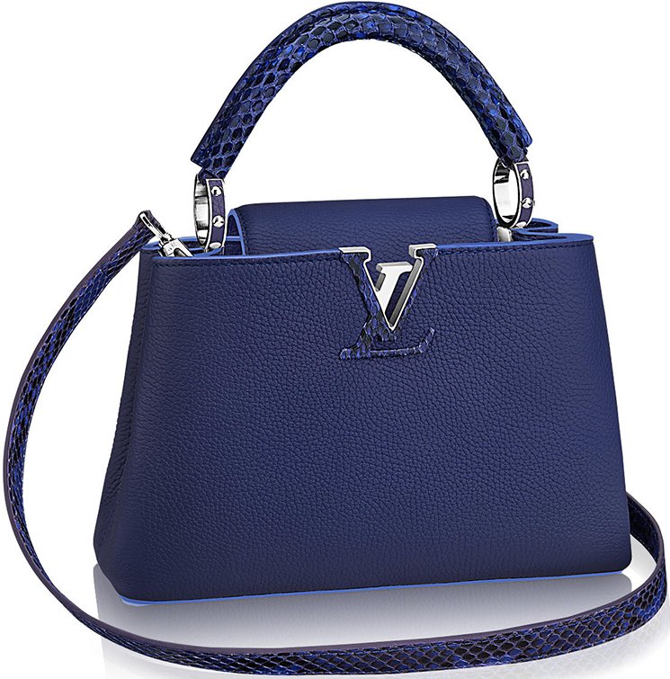 Louis Vuitton Capsine Pochette Tote Handbag Silver P12092 – NUIR