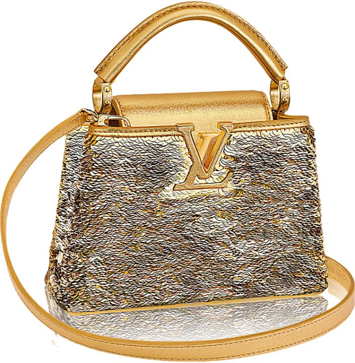 Louis Vuitton Mini Gold Capucines Bag | Bragmybag