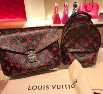A Closer Look: Louis Vuitton Monogram Infrarouge Pochette Metis Bag ...