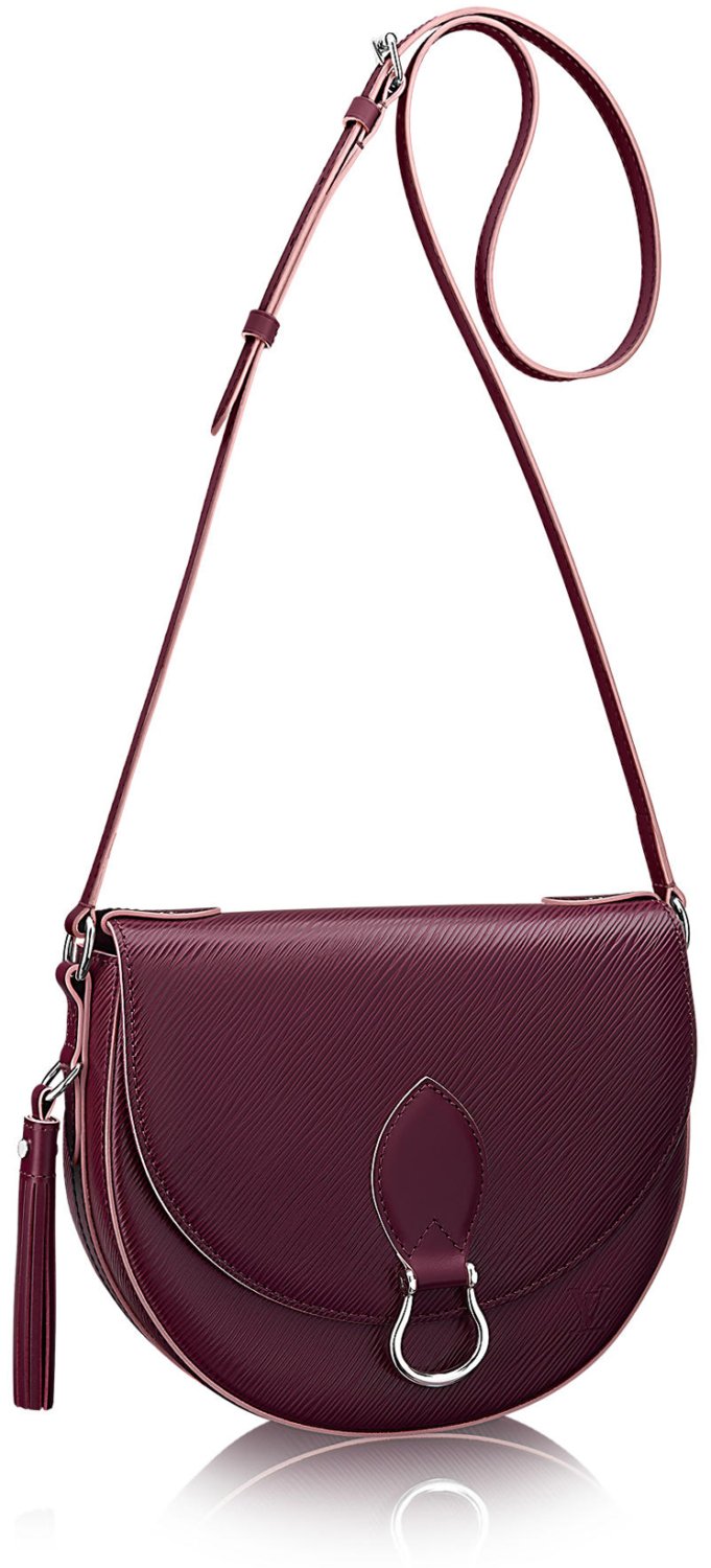 Louis Vuitton Rust EPI Leather Saint Cloud Bag