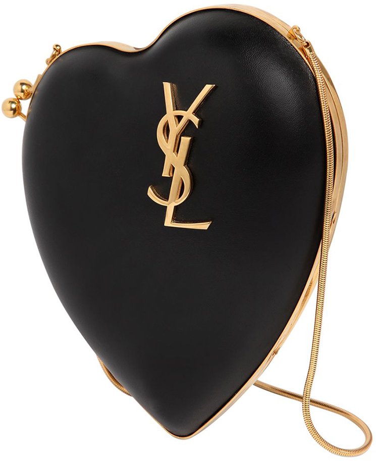 Saint Laurent Heart Love Box Bag