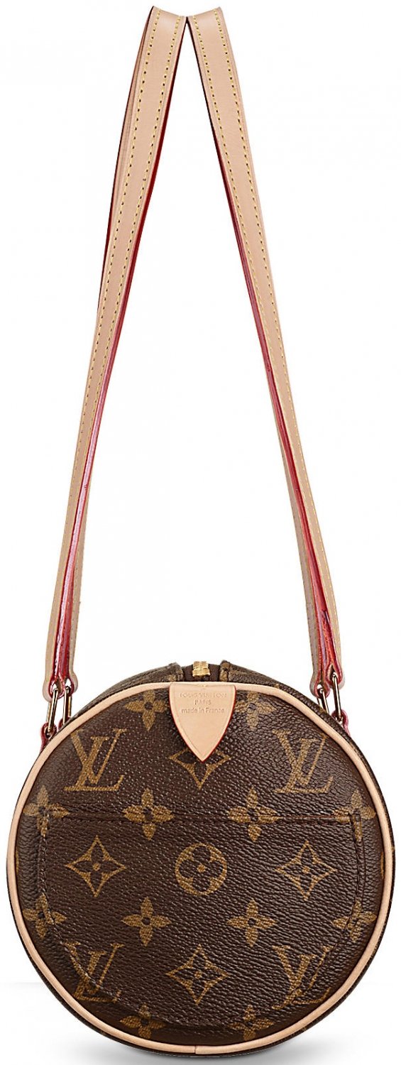 $600 Louis Vuitton Monogram Canvas Logo Papillon 19 Bag Purse - Lust4Labels