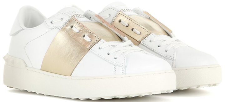 Valentino Garavani Open Leather Sneakers | Bragmybag