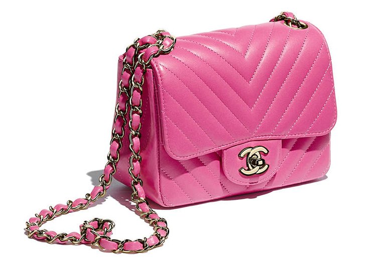Chanel Chevron Mini Classic Flap Bag | Bragmybag