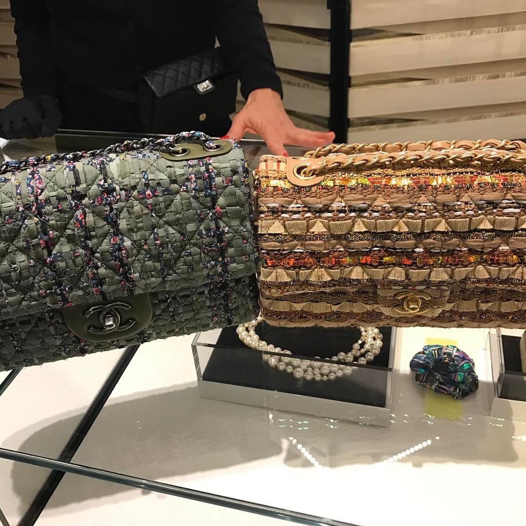 Chanel Multicolor Tweed Classic Flap Bag | Bragmybag