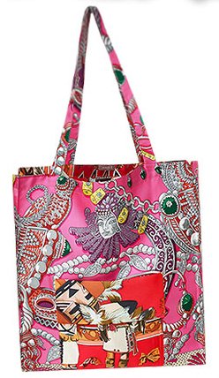 Hermes Silk Shopping Bag | Bragmybag