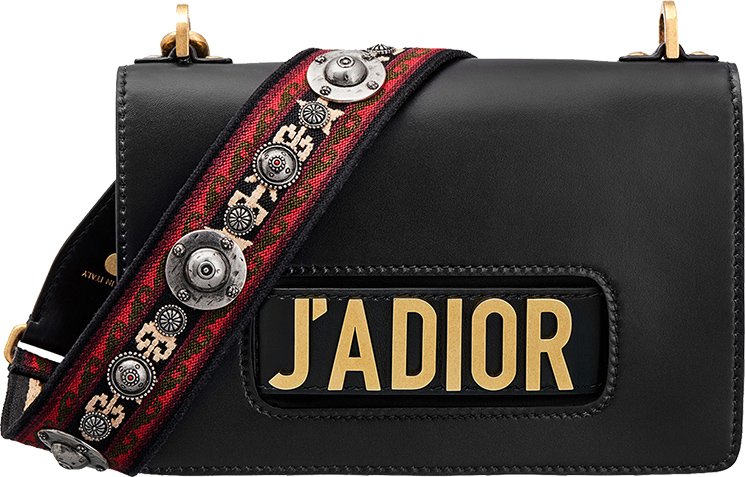Dior Black Jadior Medium Flap Bag  Jadore Couture