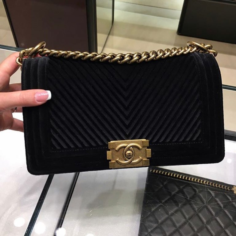 Boy Chanel CC Chevron Flap Bag | Bragmybag