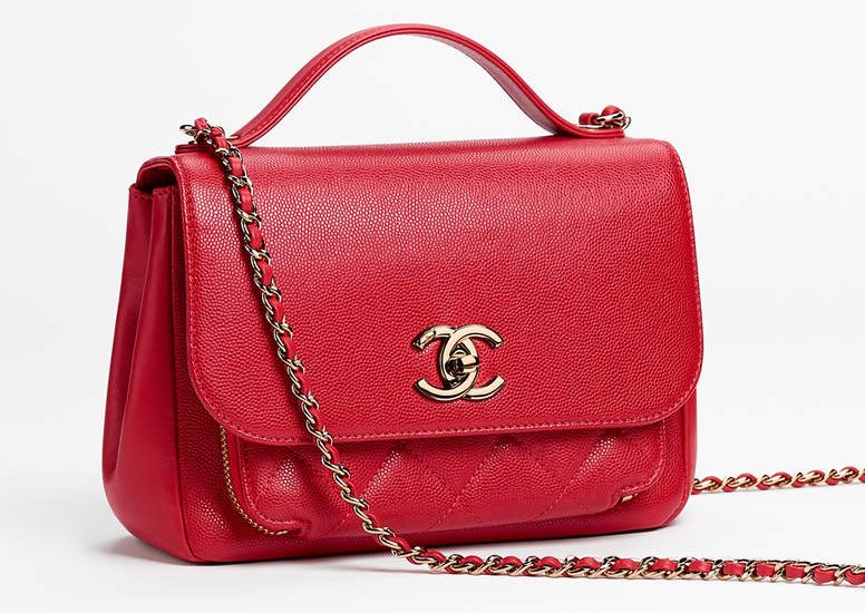 Beige Chanel Business Affinity Suede Flap Satchel – Designer Revival