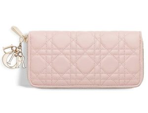 Lady Dior Pink Voyageur Wallet | Bragmybag