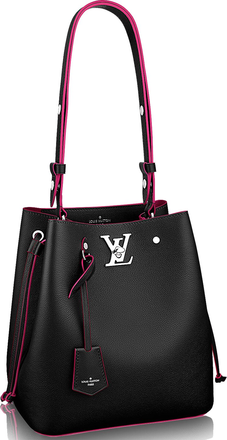 Louis Vuitton Lockme Bucket Bag Flower Embellished Leather - ShopStyle