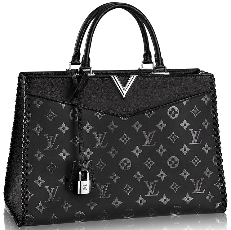 Louis Vuitton Large Tote With Zipper Bag