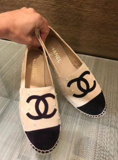 Chanel CC Espadrilles with Pearls | Bragmybag