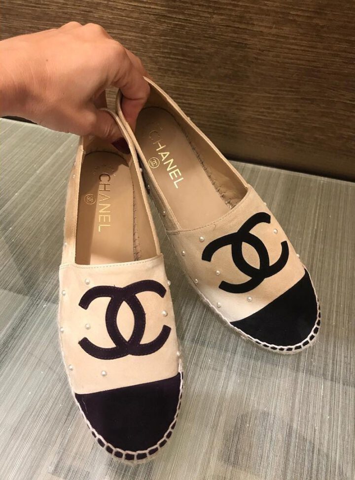 Chanel CC Espadrilles with Pearls | Bragmybag