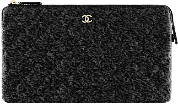 Authentic Second Hand Chanel Mini Zip Wallet PSS71800009  THE FIFTH  COLLECTION