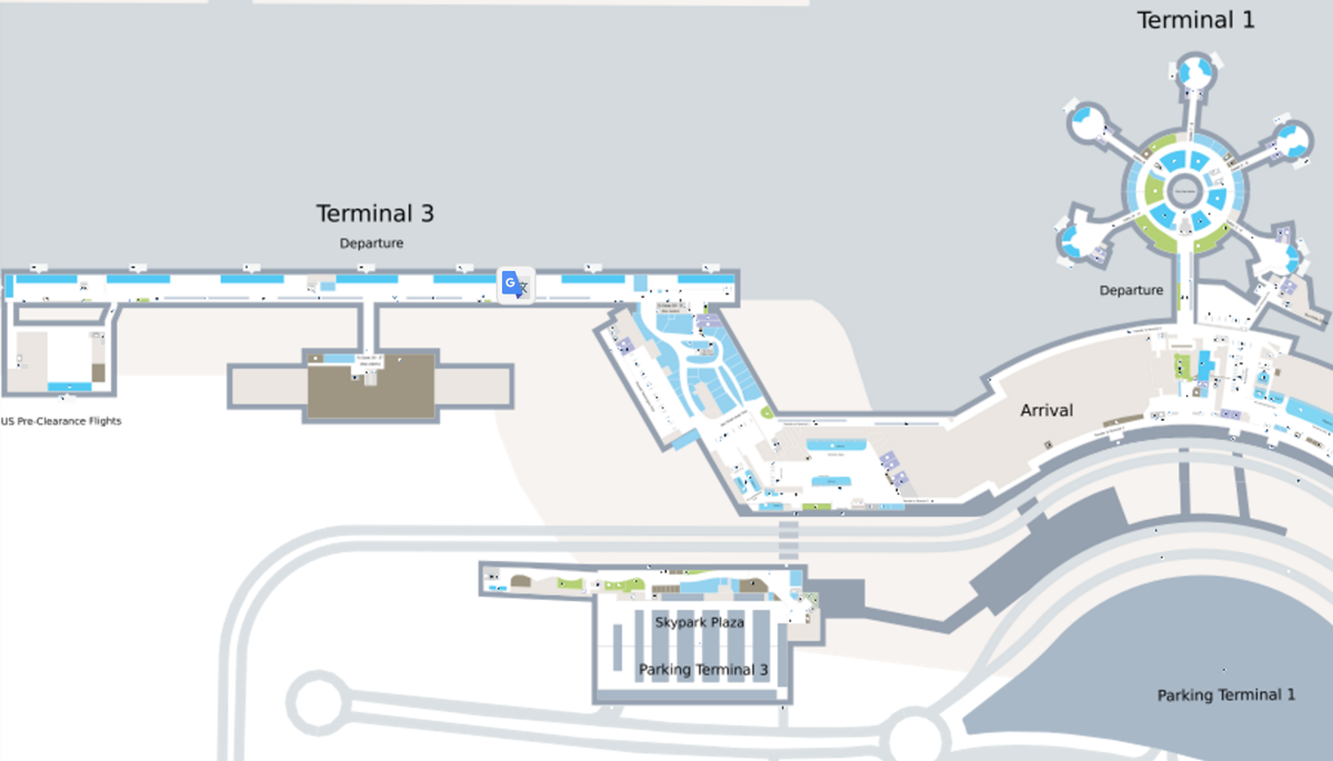 Shopping At Abu Dhabi Airport Overall Map 
