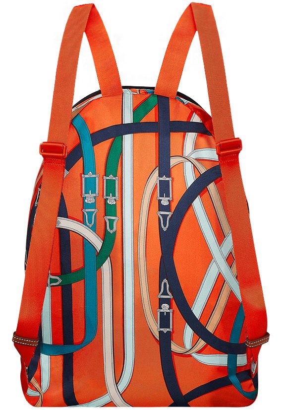 hermes silk backpack