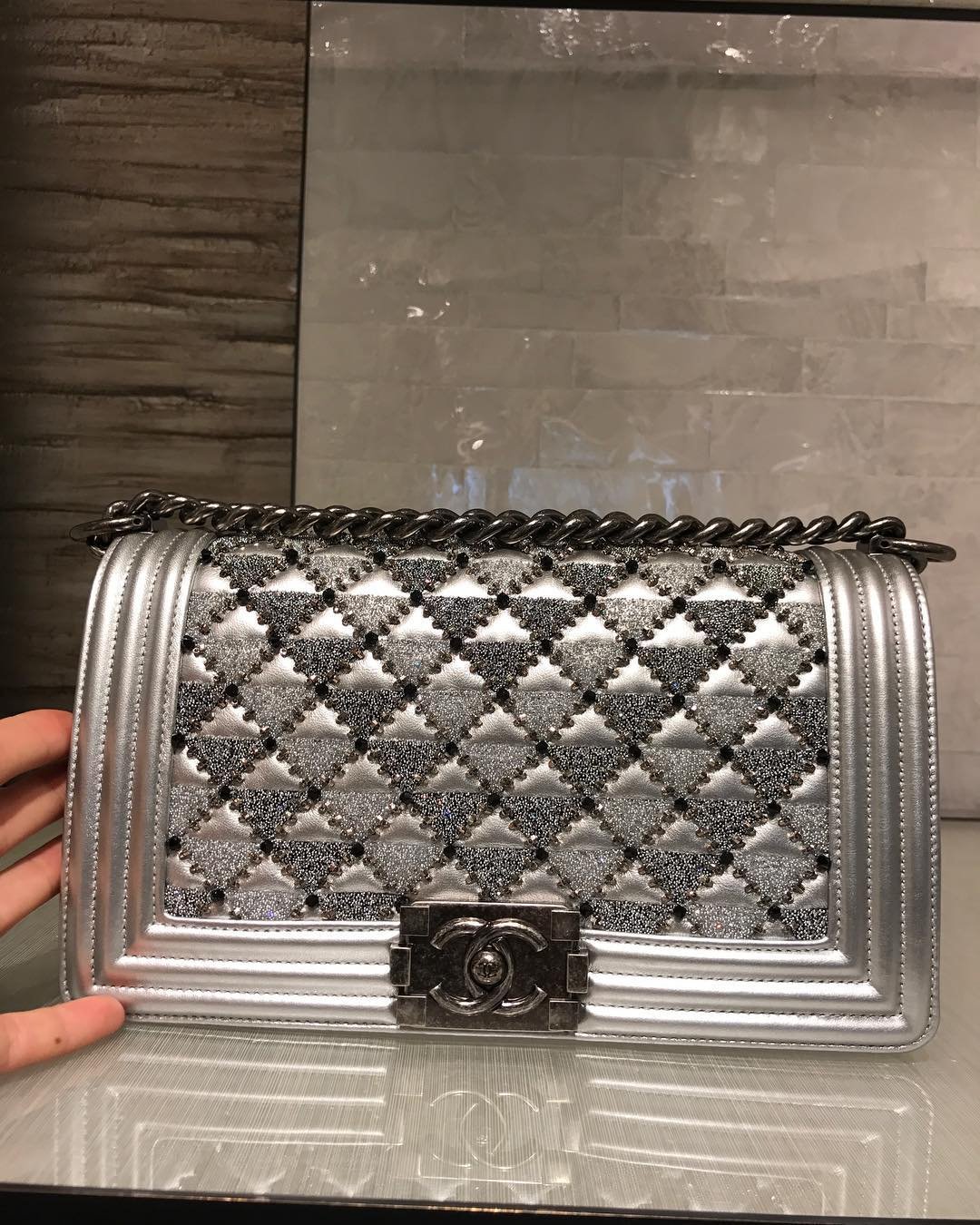 Chanel Boy Bag Your Guide to Sizes Styles Prices  SACLÀB