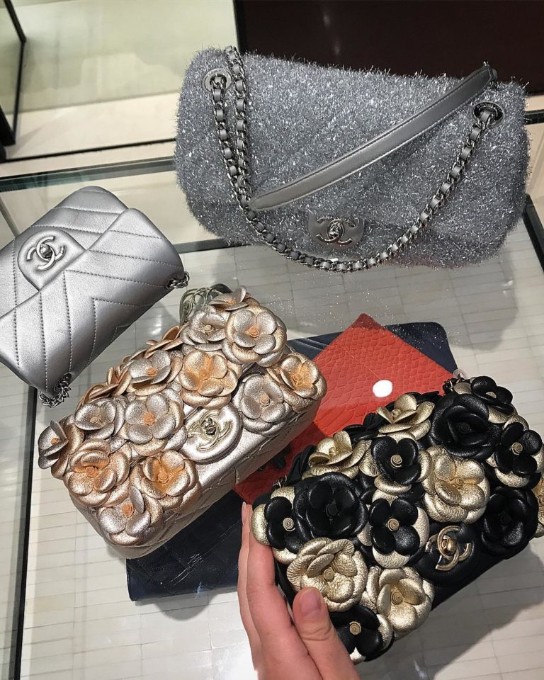 Chanel Multicolor Camellia Flower Bag Bragmybag