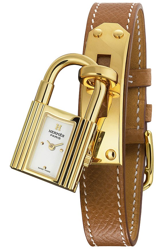hermes padlock watch