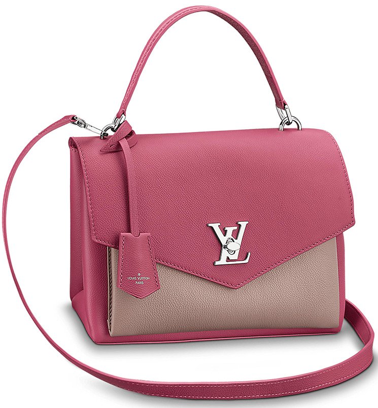 Louis Vuitton Lock Me II Mechanical Flower Handbag White Pony