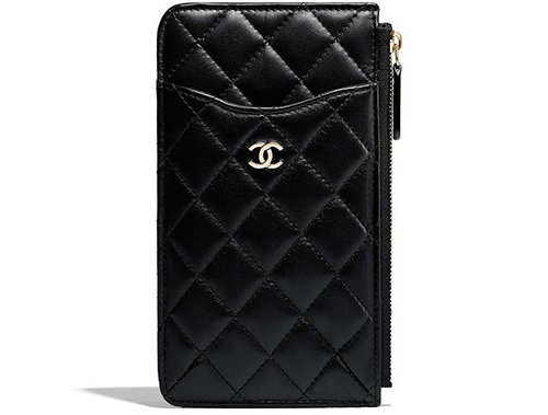 Chanel Classic Flat Wallet Pouches 