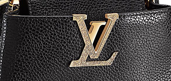 Louis Vuitton Metallic Calfskin Mini Capucines Silver Crossbody Chain –  Bagriculture
