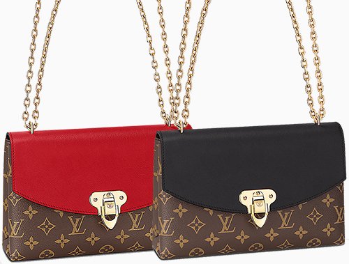 Auth New Louis Vuitton Saint Placide Handbag Monogram Canvas and