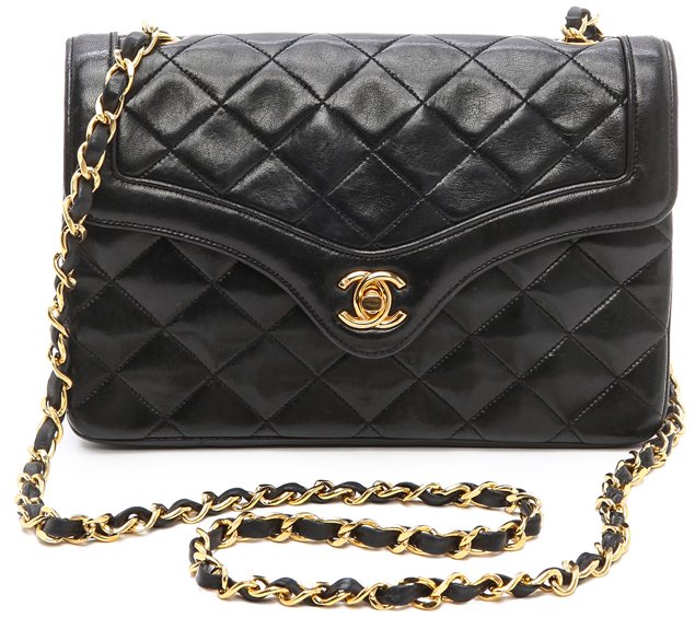 Chanel Coco Vintage Flap Bag Black Lambskin Gold Hardware 18C – Coco  Approved Studio