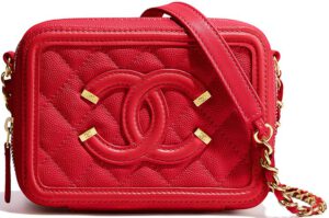 Chanel CC Filigree Vanity Clutch With Chain | Bragmybag