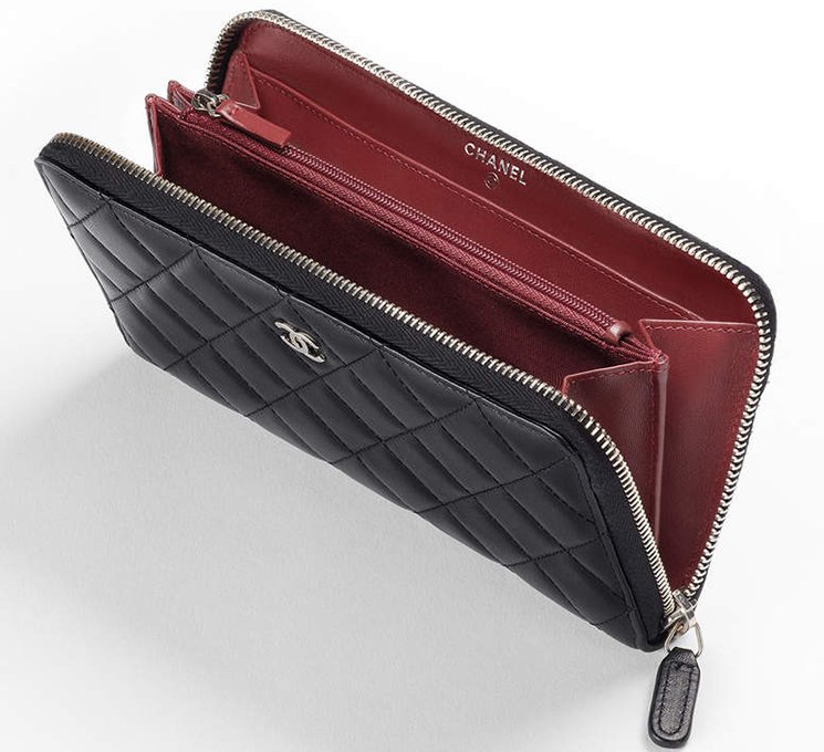 Bags, Chanel Medium Zip Wallet
