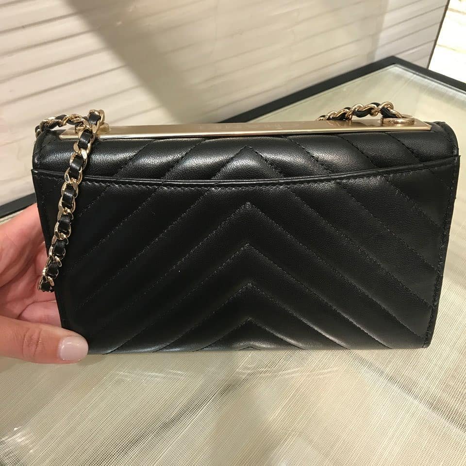 Chanel Trendy CC Chevron Flap Bag | Bragmybag