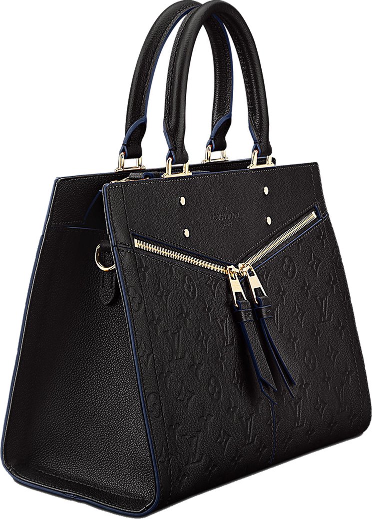 Louis Vuitton black empreinte ponty 2way tote – Bag Babes Boutique LLC