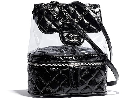 Chanel Clear Plastic Handbag From the Spring 2018 collection
