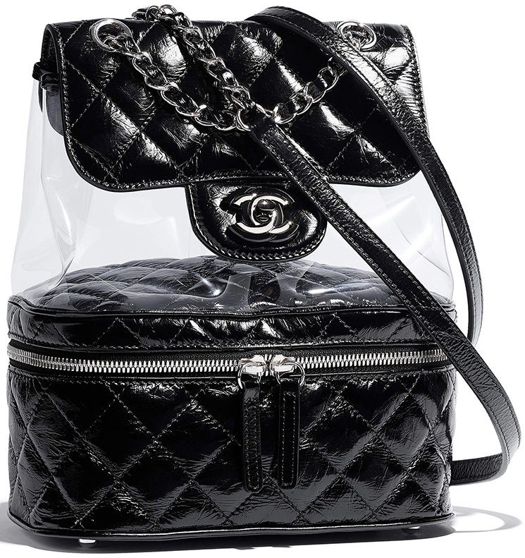 Chanel CC Filigree Transparent Bag  Bragmybag