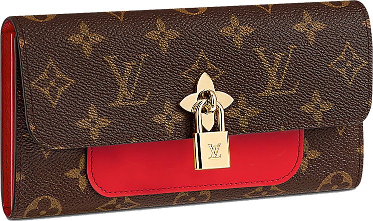 Louis Vuitton Portefeuille Flower Compact Wallet with Box