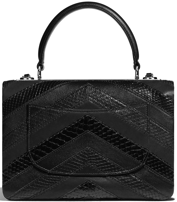 Chanel Water Snake Chevron Trendy CC Bag | Bragmybag