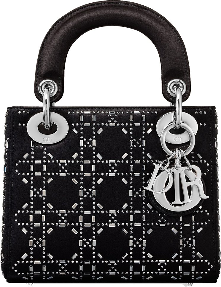 Lady Dior Rhinestones Cannage Bag 