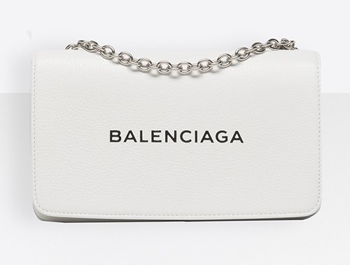 Balenciaga  Bags  Balenciaga Cash Mini Wallet On Chain In Blackwhite   Poshmark