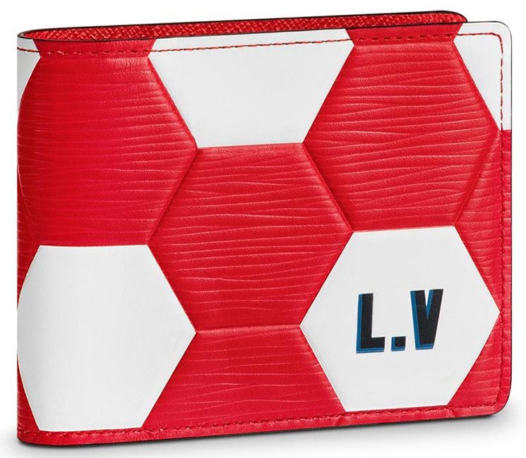 Louis Vuitton Name Tag Hexagonal FIFA World Cup England in Epi
