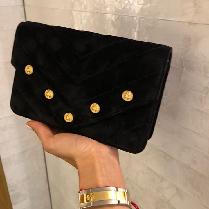 Chanel Chevron CC Button Flap Bag | Bragmybag