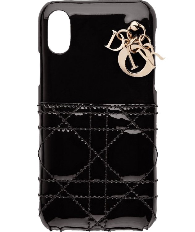 Lady Dior Patent Cannage Stitching iPhone Case | Bragmybag