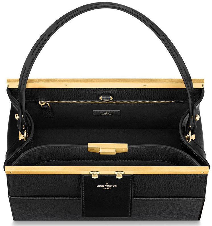 Louis Vuitton City Frame Top Handle Bag Taiga Leather at 1stDibs