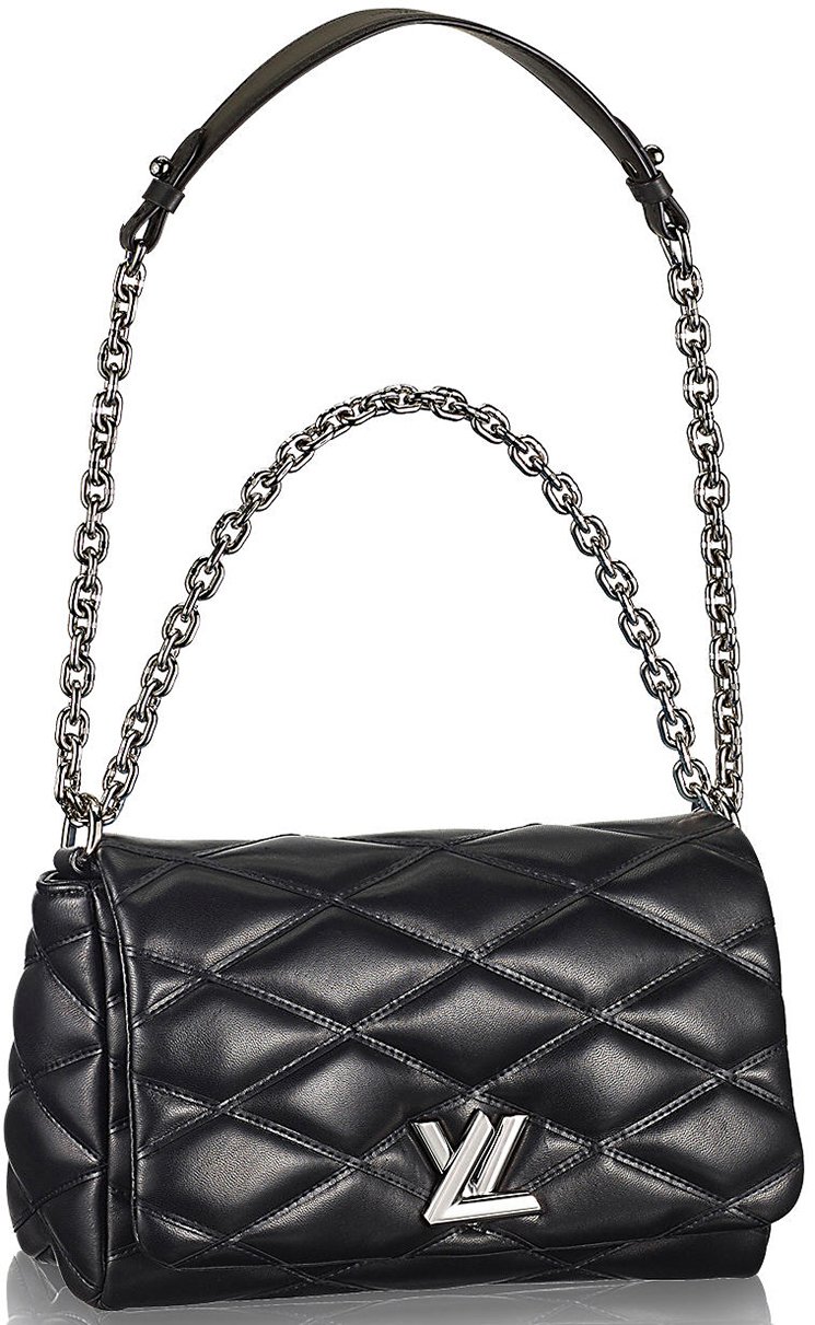 New Wave Chain Tote Bag in Black, Louis Vuitton, Shop J. Longs