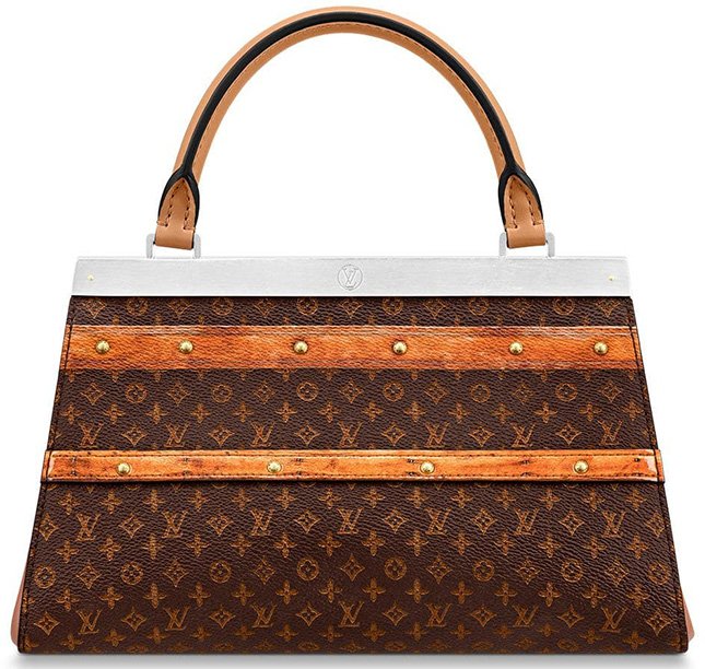 Louis Vuitton, Bags, Louis Vuitton Calfskin Printed Motherboard Crown  Frame Bag Multicolor
