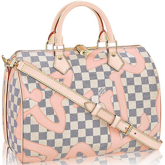 Louis Vuitton Limited Edition Damier Azur Coated Canvas Tahitiennes, Lot  #15033
