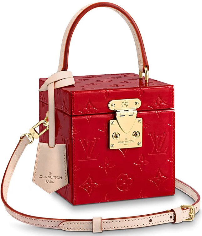 Louis Vuitton Bleecker Box NM Bag Monogram Vernis at 1stDibs