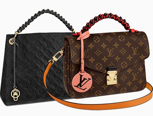 Louis Vuitton Pochette Metis with Braided Handle, New in Dustbag WA001